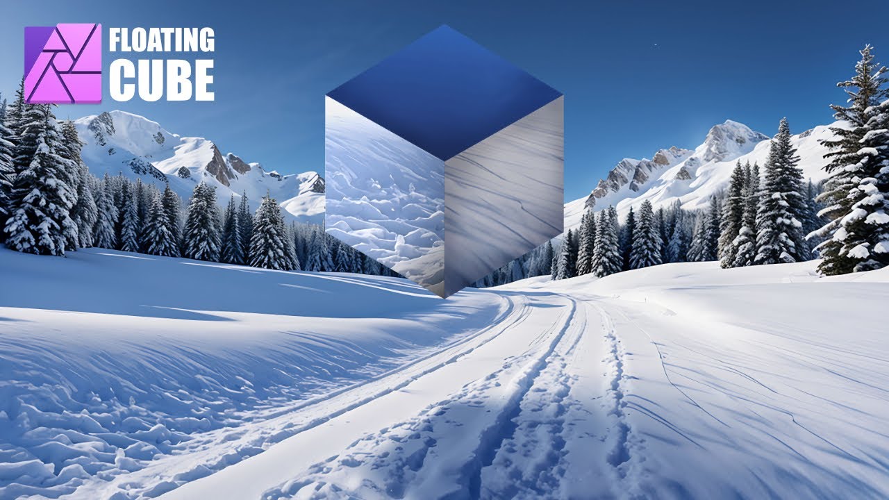 Hovering Cube Illusion!   Affinity Photo