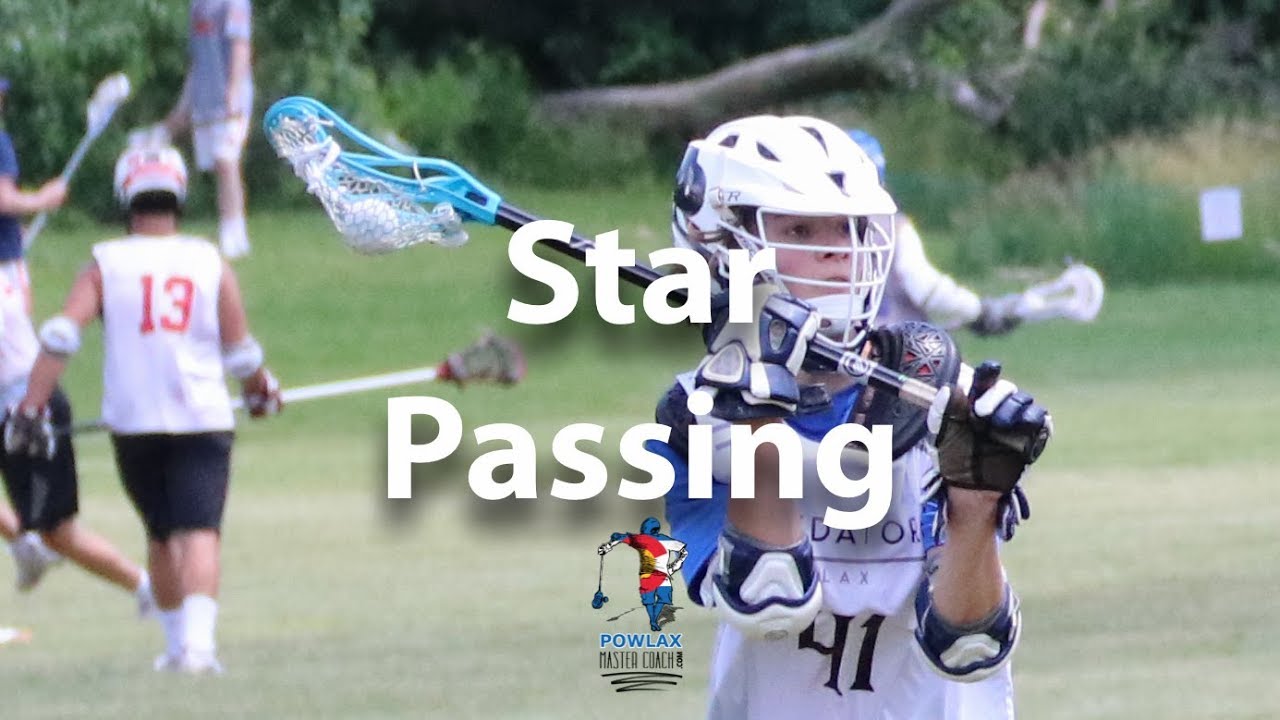 Star Passing Drill | Lacrosse | POWLAX