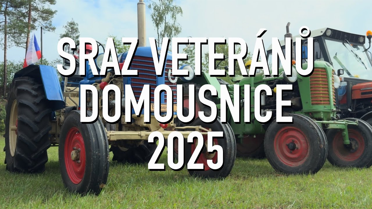 Sraz veteránů Domousnice 2025 | Official Aftermovie
