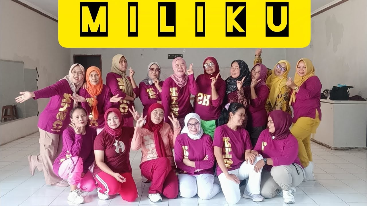 MILIKU - A RAFIQ Cover | Koreo by NHSC Aida Aka | Senam Kreasi Terbaru SENAM NHSC