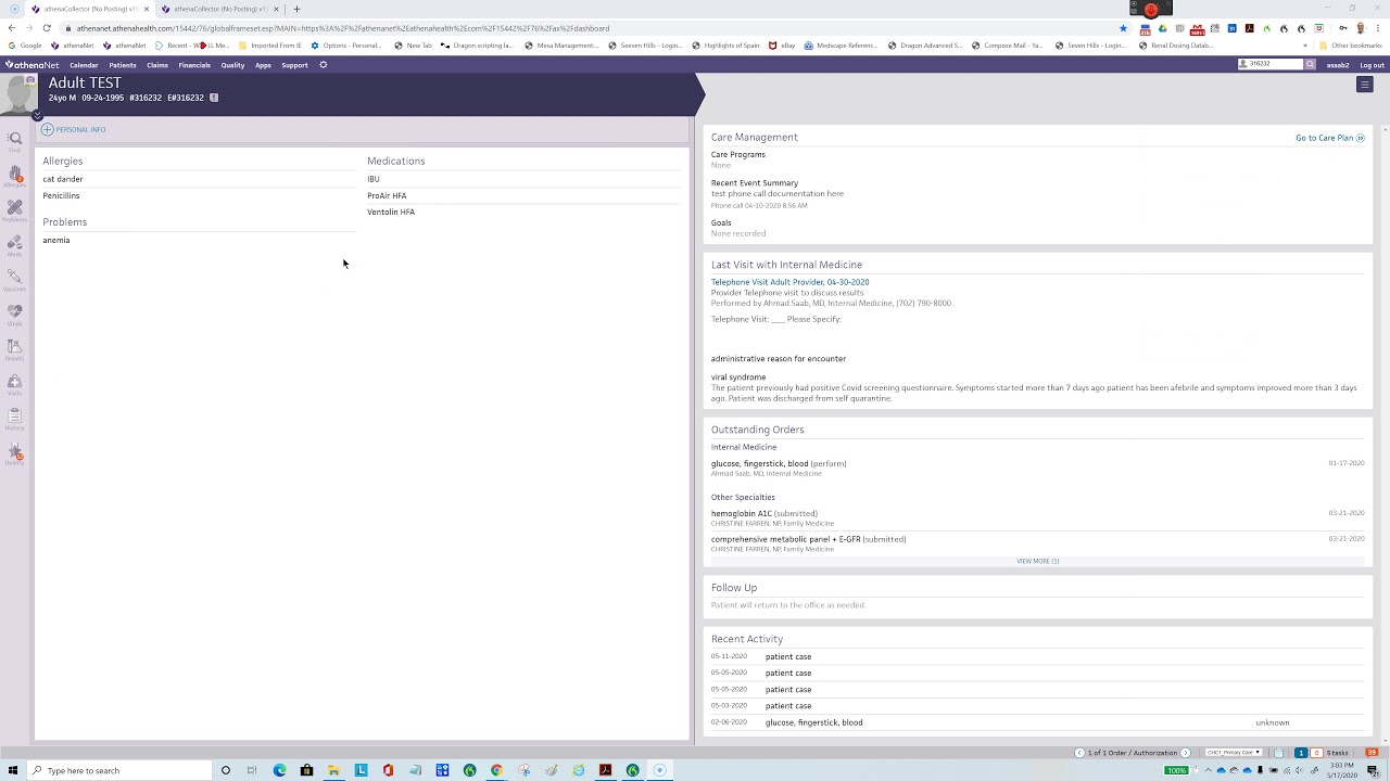 Athena EHR Training: Create Appointment in Athena EHR using Dragon Medical Practice Edition 4.0