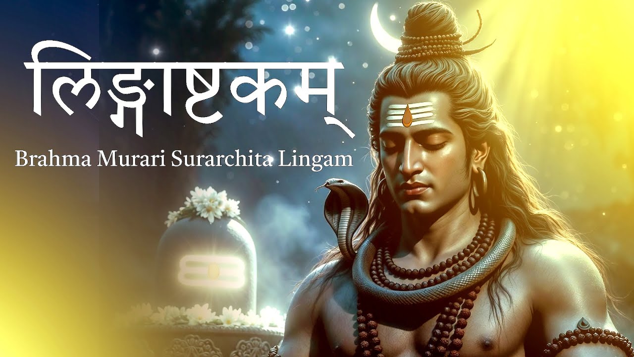 लिङ्गाष्टकम् | Powerful Shiva Stuti | Bhakti Stotram | Brahma Murari Surarchita Lingam