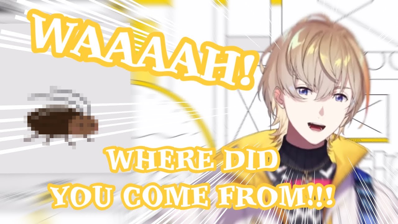 Kanato vs Cockroach [Fura Kanato / Nijisanji ] (eng sub)