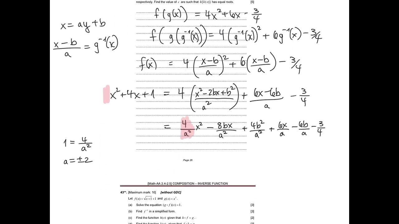 Composite inverse 2