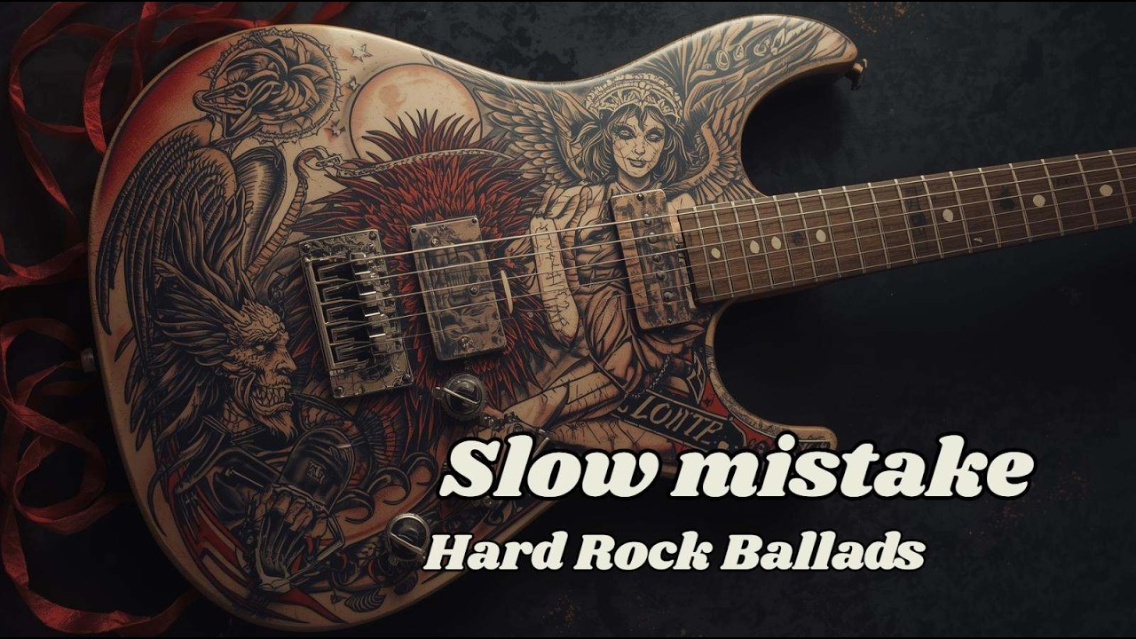 HARD ROCK BALLADS - SLOW MISTAKE (LYRIC VIDEO)