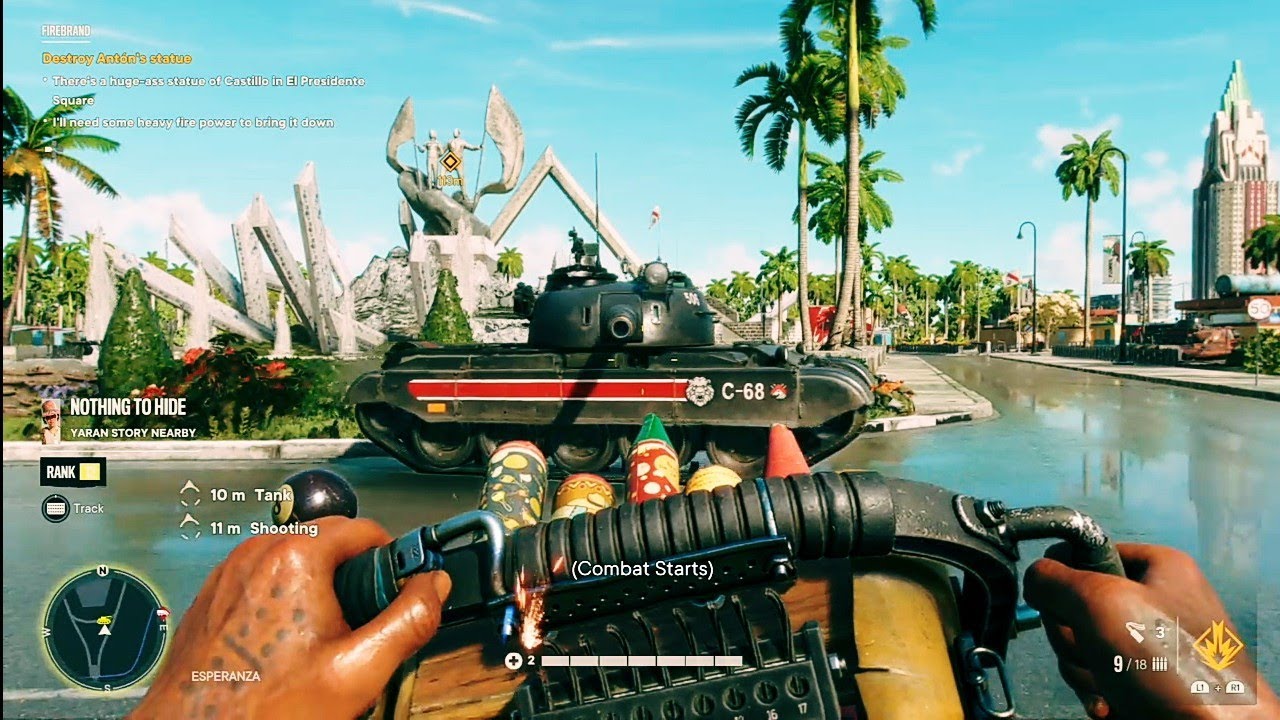 Far Cry 6 on PS4 Slim Gameplay | Far Cry 6 on PS4 Gameplay