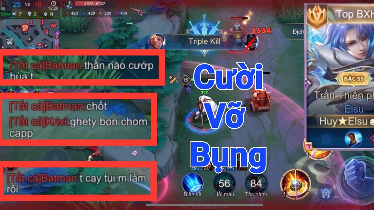 Cười Jack Mồm Với Lối Đánh Elsu Support Trộm Bùa Khiến Mồ Côi Khóc Hết Nước Mắt Liên Quân Mùa 2-2023