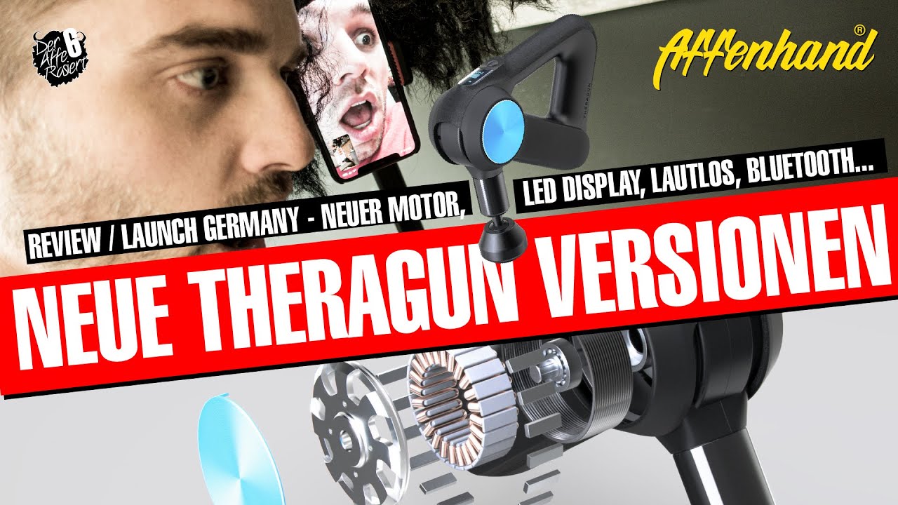 NEUE Theragun Generation 4 G4 Pro, Elite, Prime, Mini Review Launch Germany | Der Affe Rasiert #6