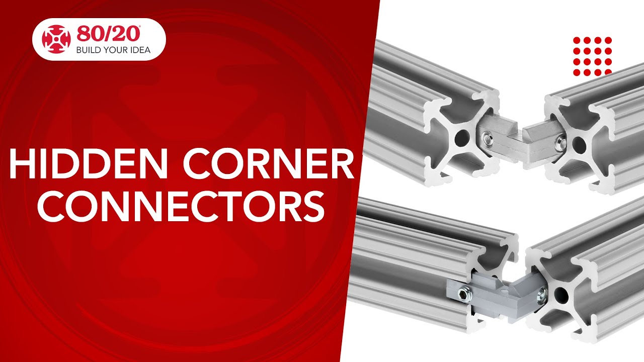 80/20: Hidden Corner Connectors