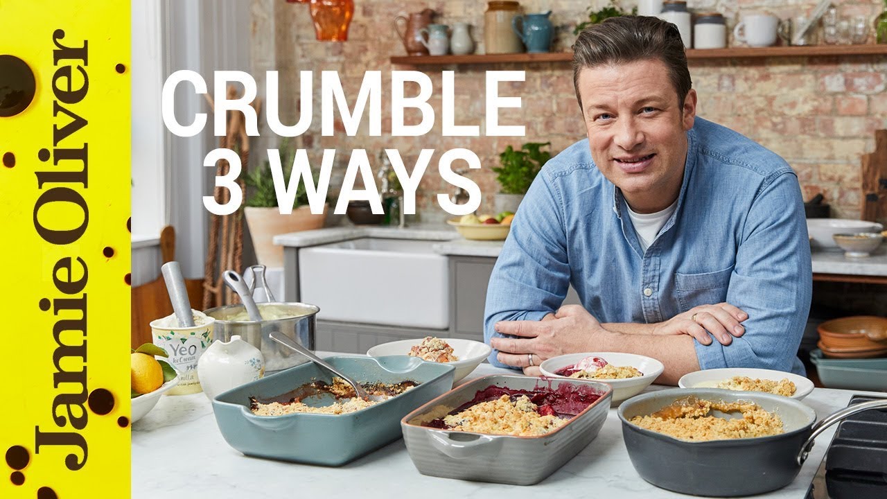 How to Make Fruit Crumble | Three Ways | Jamie Oliver