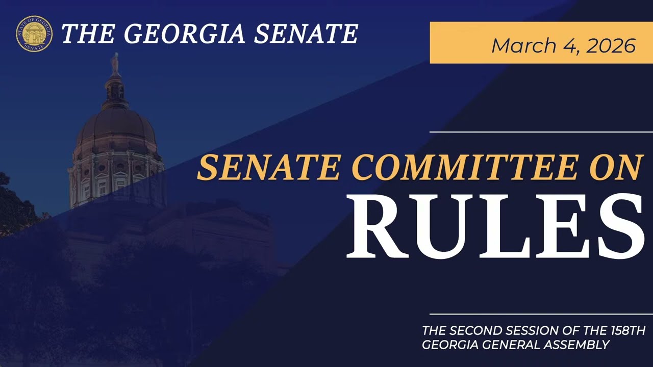 03/05/2026 Senate Committee on Rules