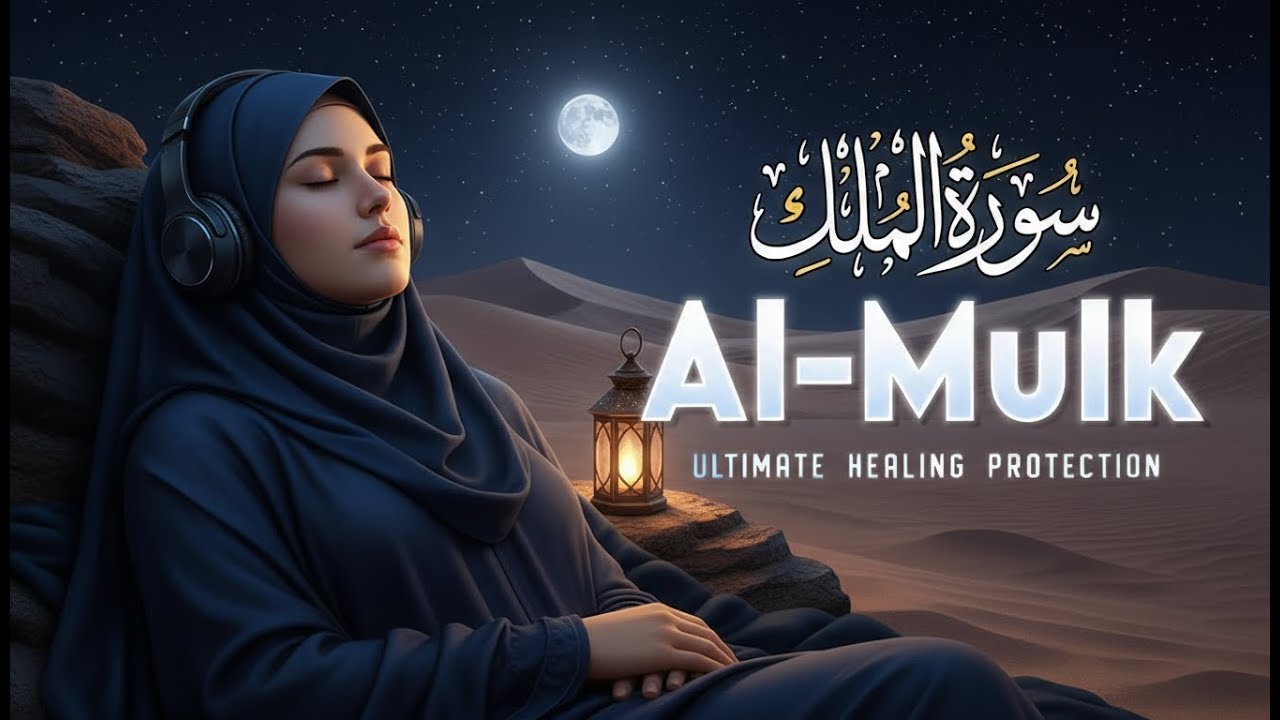 Surah Al-Mulk 🌙 Bacaan Lembut untuk Sleep Better & Ketenangan Jiwa