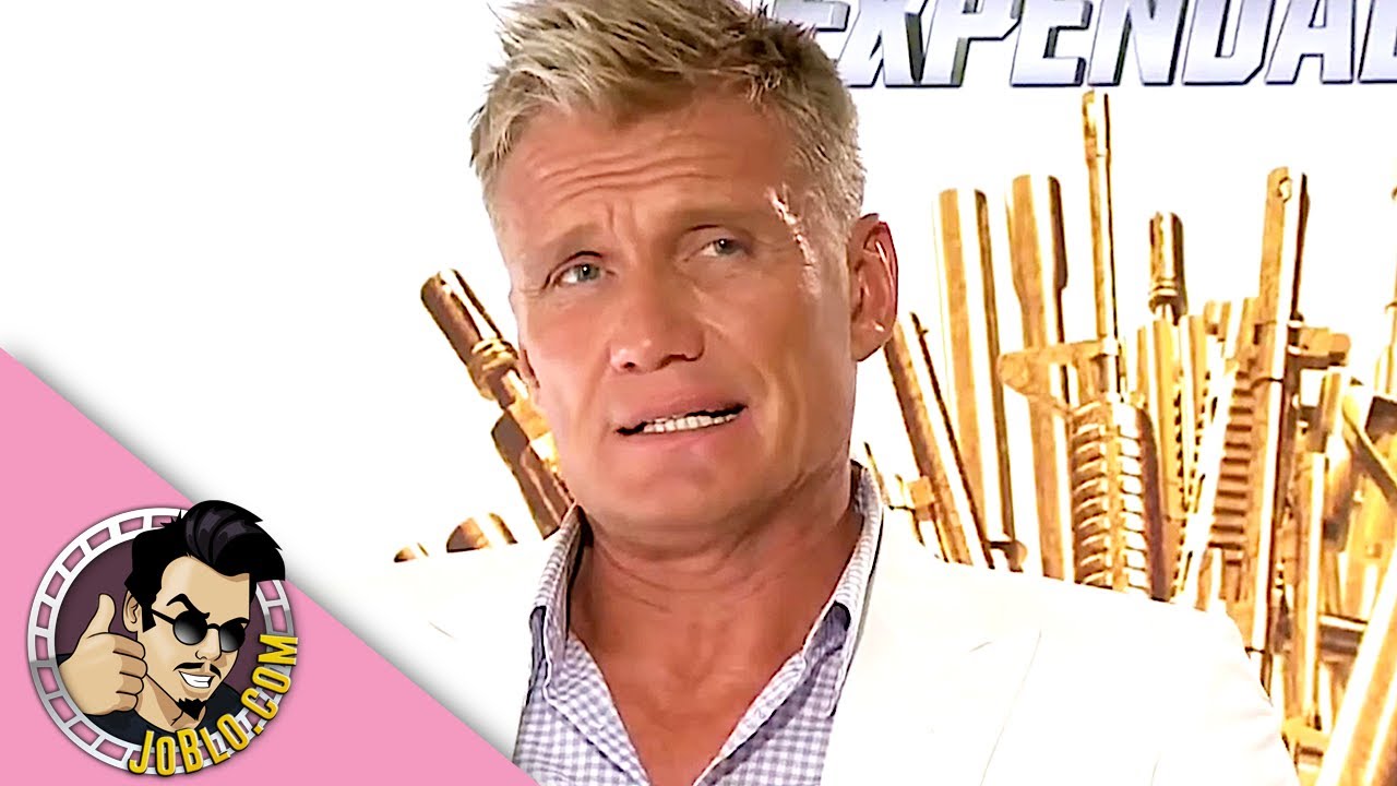THE EXPENDABLES 3 Interviews (2014) Dolph Lundgren + Randy Couture & more!