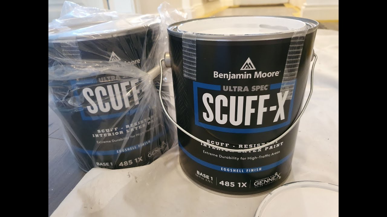 обзор Benjamin Moore Scuff X