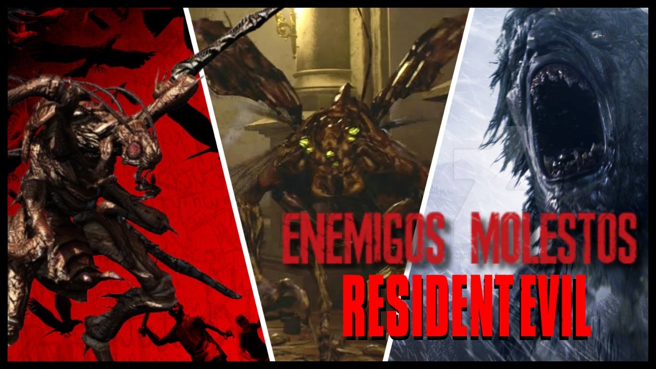 LOS ENEMIGOS MAS MOLESTOS DE RESIDENT EVIL