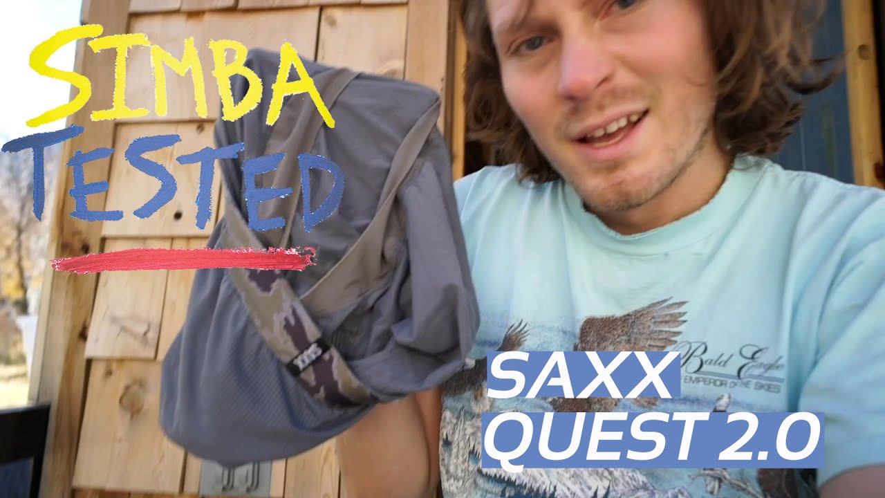 Saxx Quest 2.0 - REVIEW From A Thruhiker