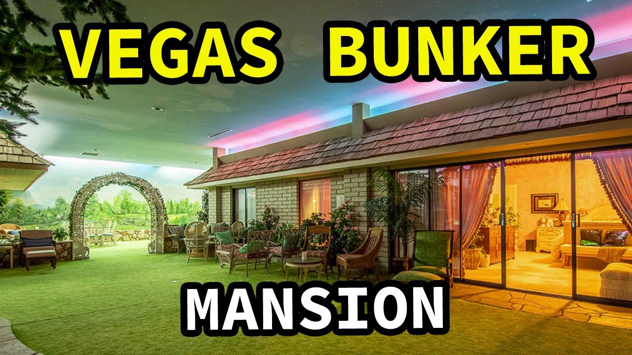 Экскурсия по подземному дому в Лас-Вегасе и убежище Fallout Shelter