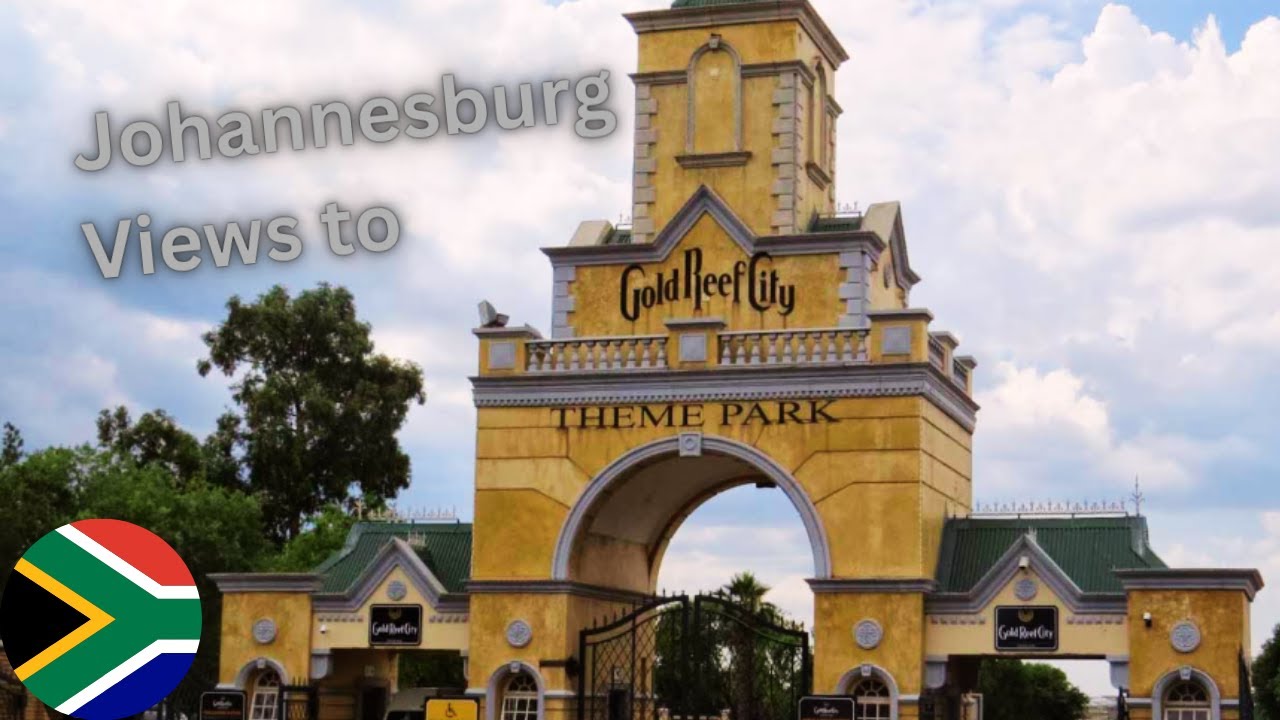 Ride Along With Us to Gold Reef City l South Africa's Theme Park #southafrica #travel