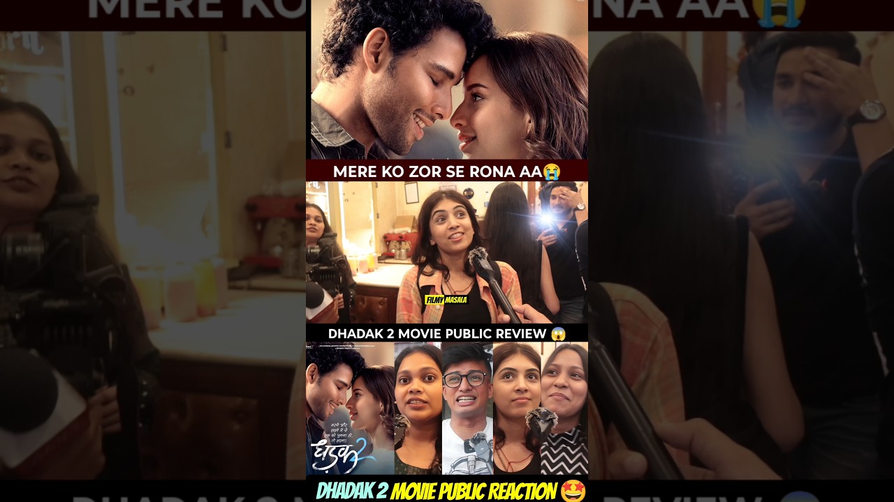 DHADAK 2 MOVIE PUBLIC REVIEW #shorts