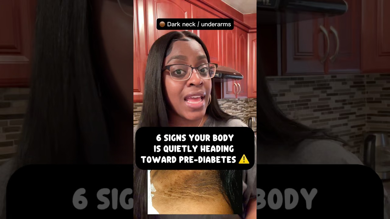 ⚠️ 6 SIGNS OF PRE-DIABETES… Even if labs look normal‼️