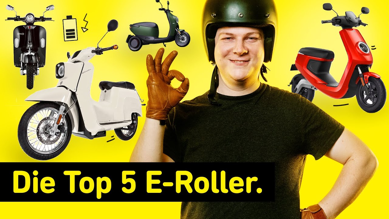 Top 5 Elektroroller 2020 I E-Roller Vergleich – präsentiert von Yello