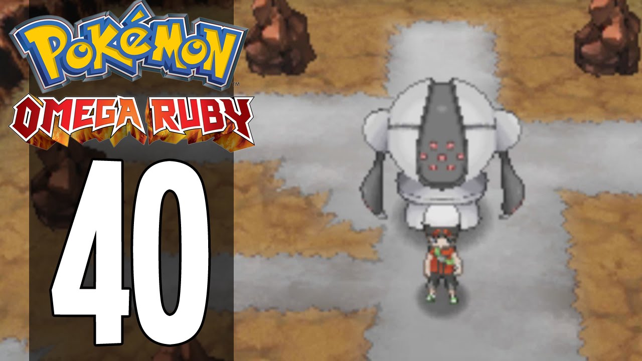 Pokemon Omega Ruby - Part 40 - Catching Registeel (Gameplay Walkthrough)