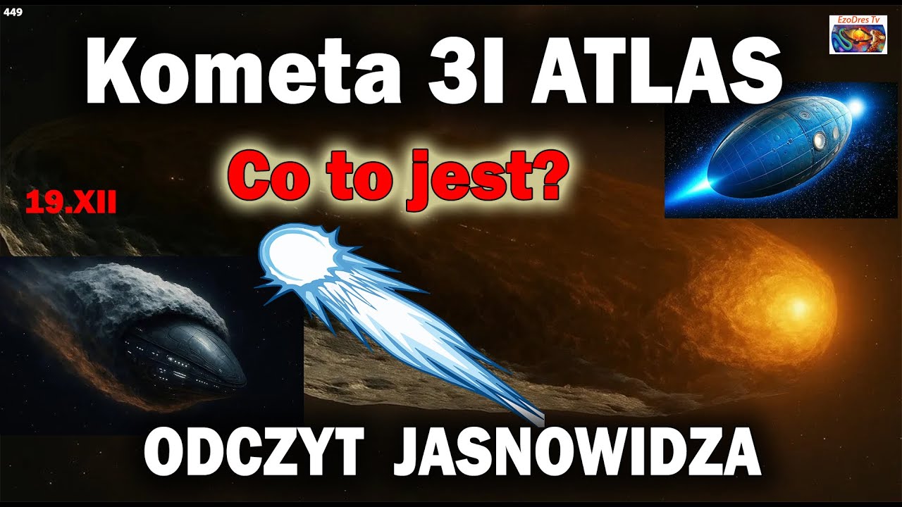 449. Kometa 3IATLAS. Odczyt jasnowidza.