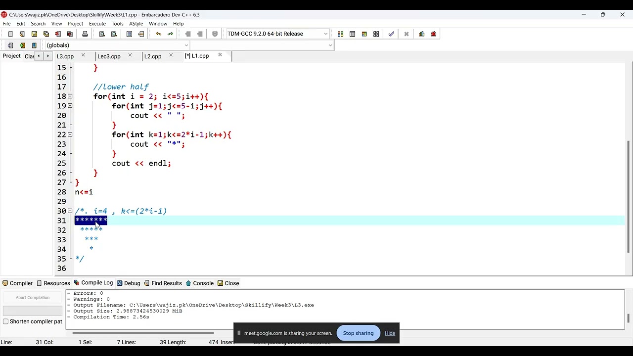 C++ Loops Revision | For, While & Do-While