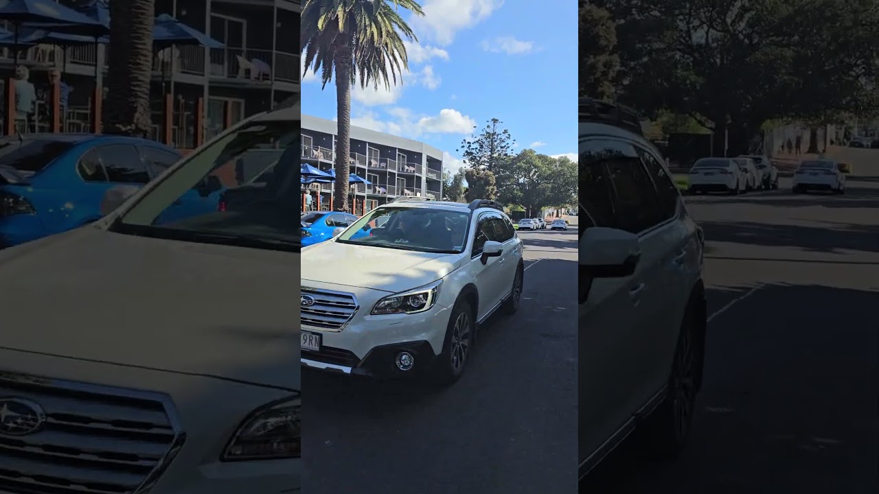 Fords leaving a pub lunch in Phillip Island 🏝 