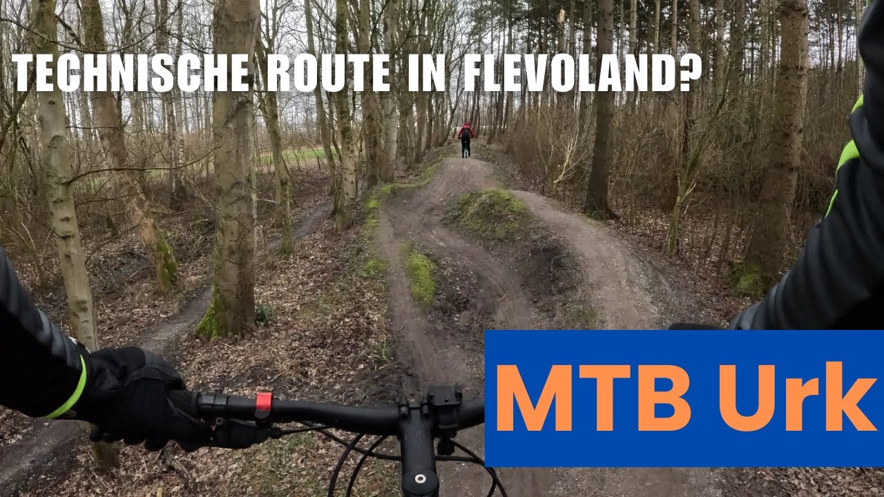 MTB route Urk || Meest technische route in Flevoland? || Mountainbike Nederland