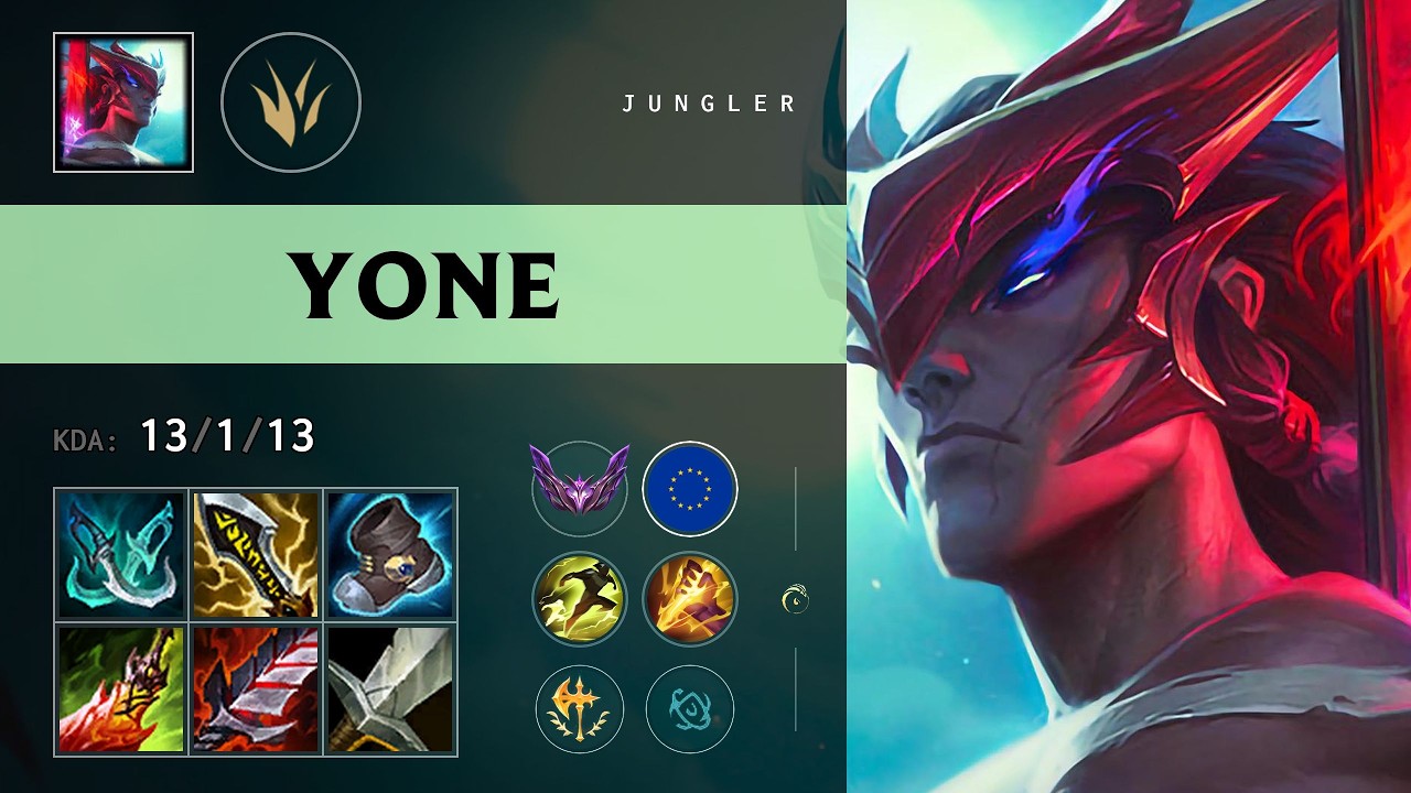 Yone в лесу против Ekko &mdash; EUW Мастер, патч 13.26