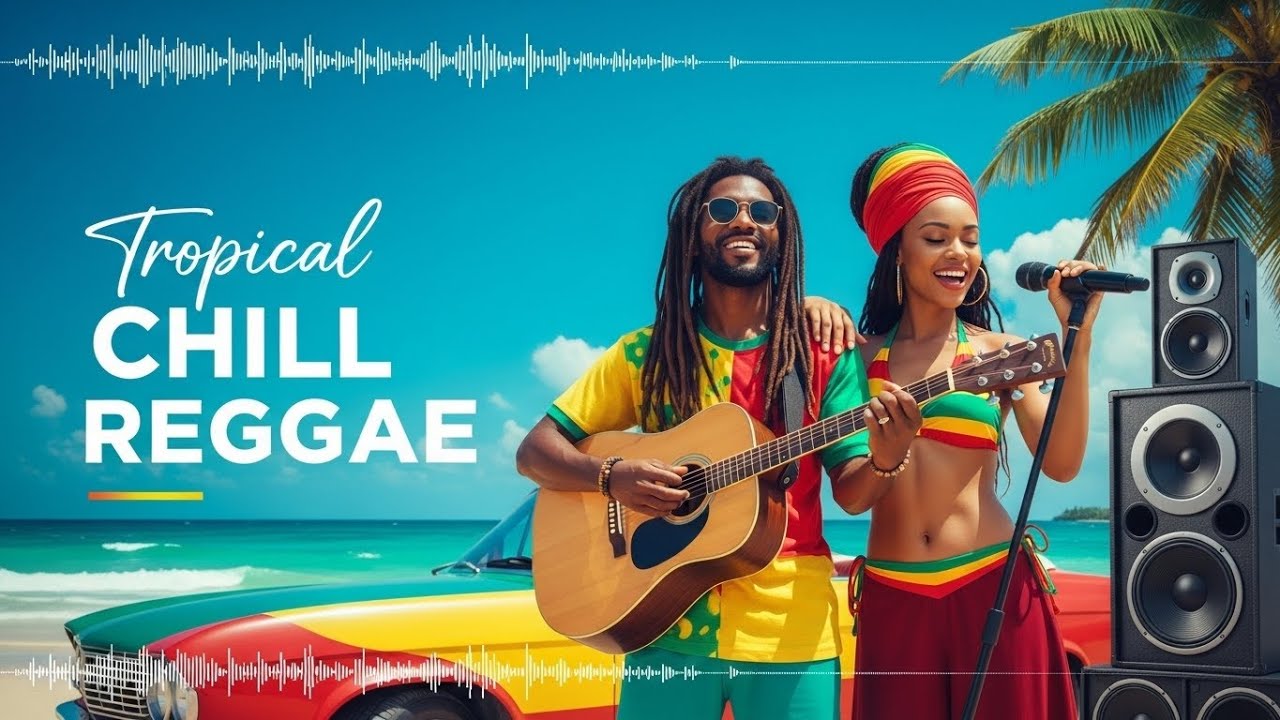 Reggae Island Mix 🌊 Feel Good Tropical Vibes to Relax & Work