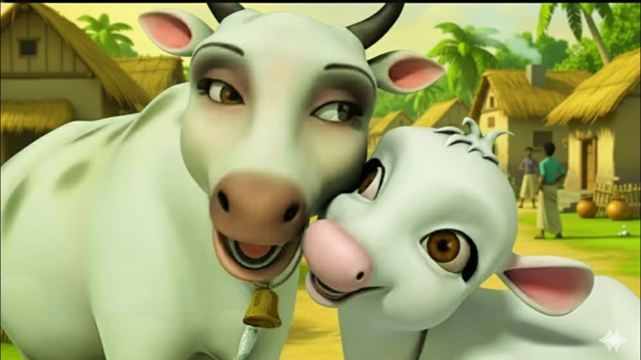 गैयाँ मेरी गैयाँ | Gaiya Meri Gaiya | हिंदी 3D कार्टून वीडियो | Kids Rhyme | Kids Song 