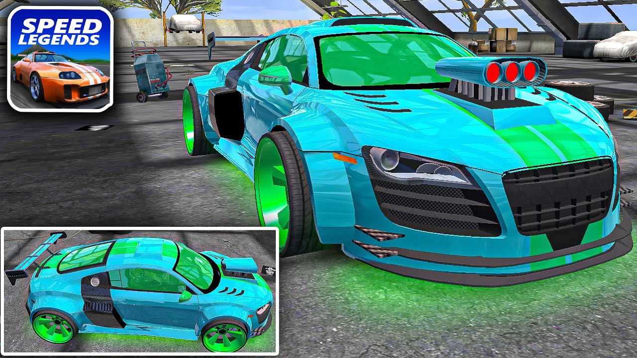 Speed Legends - AUDI R8 tuning/driving - Unlimited Money mod apk - Android Gameplay #90