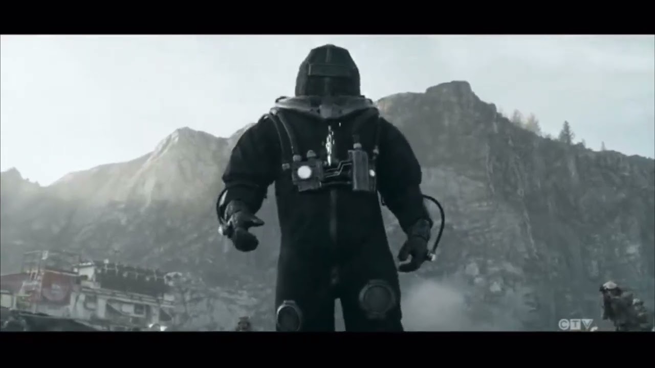 The thing in the mines breaks free so Superman has to face it