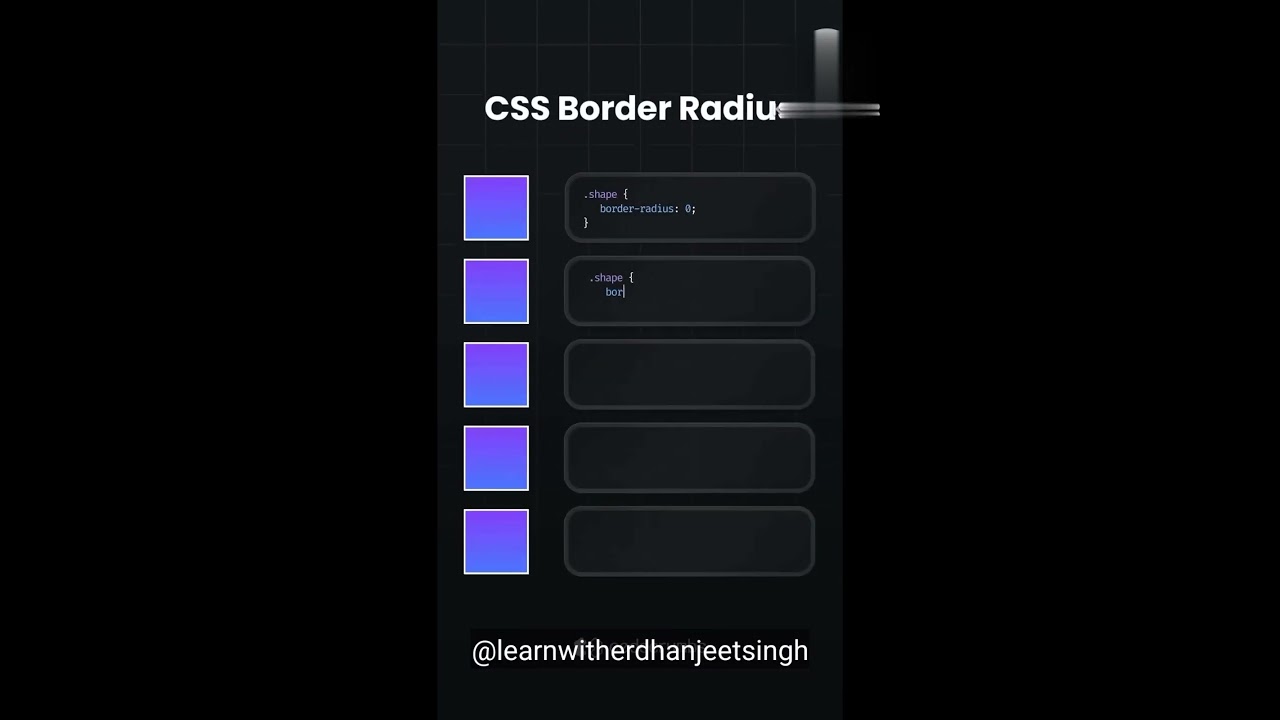 How well do you know CSS border radius? #code #learncss #learnhtmlandcss #learncoding