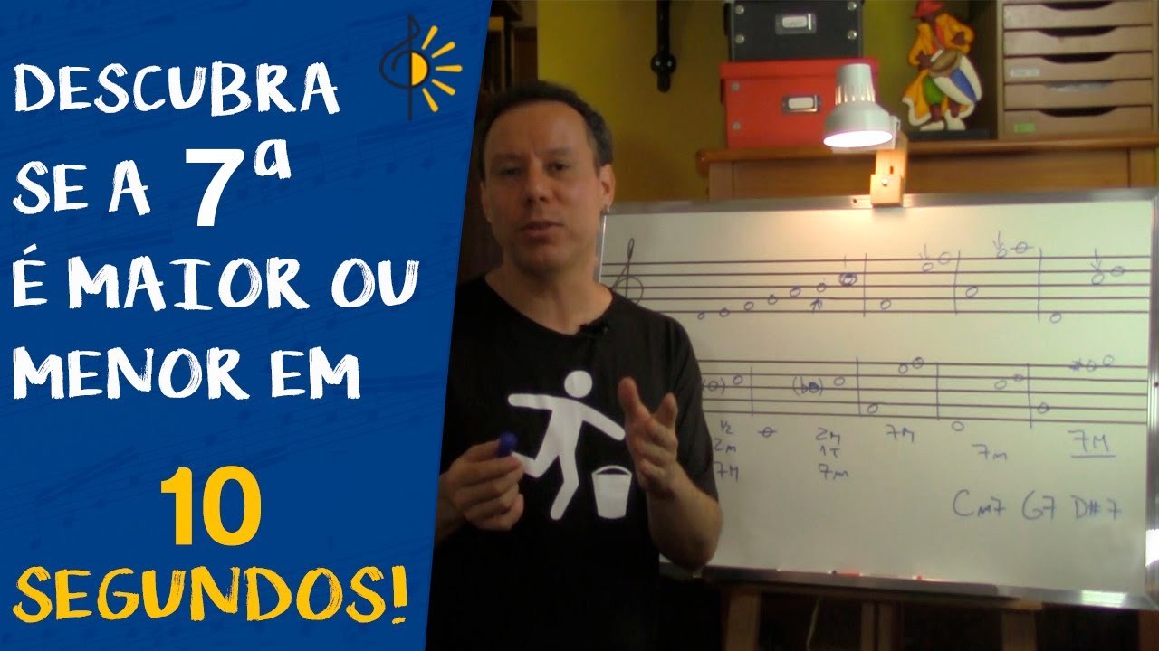 Descubra se a 7ª é Maior ou menor em 10 segundos!