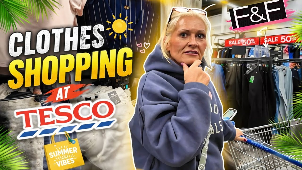 Покупка одежды в Tesco