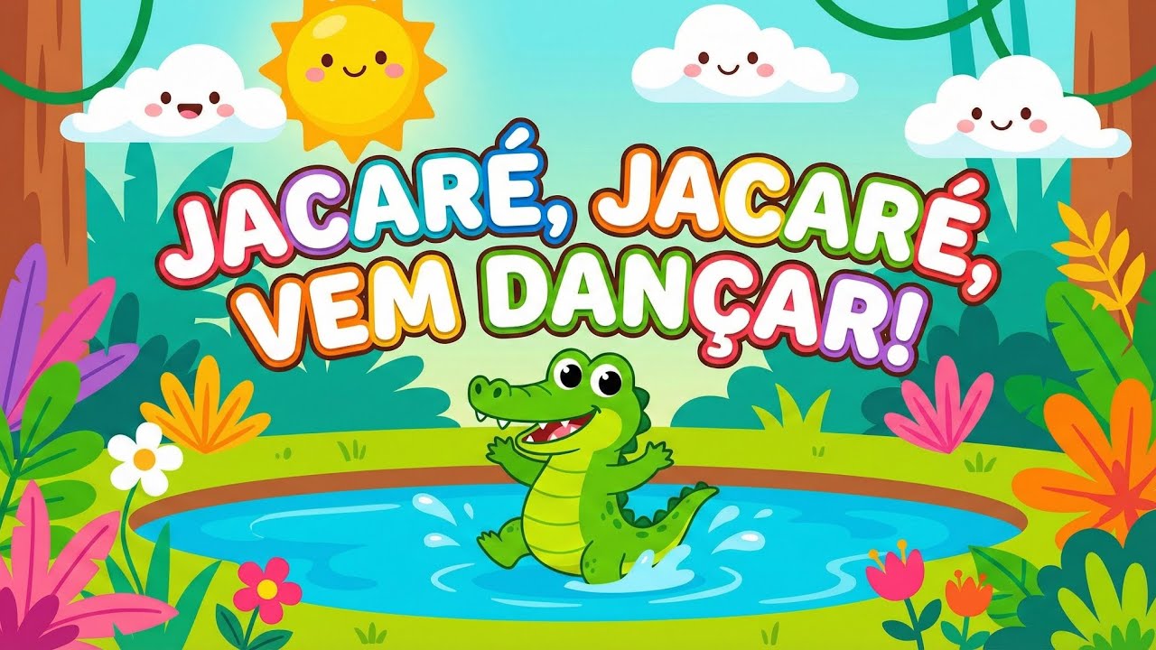 Jacaré, Jacaré, Vem dançar | Musica infantil 