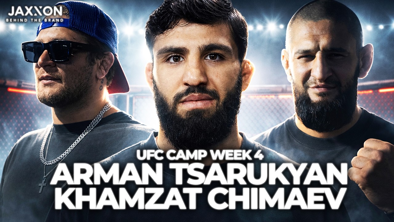 Arman Tsarukyan and Pat Downey join Khamzat Chimaev's UFC Camp at Jaxxon Media House