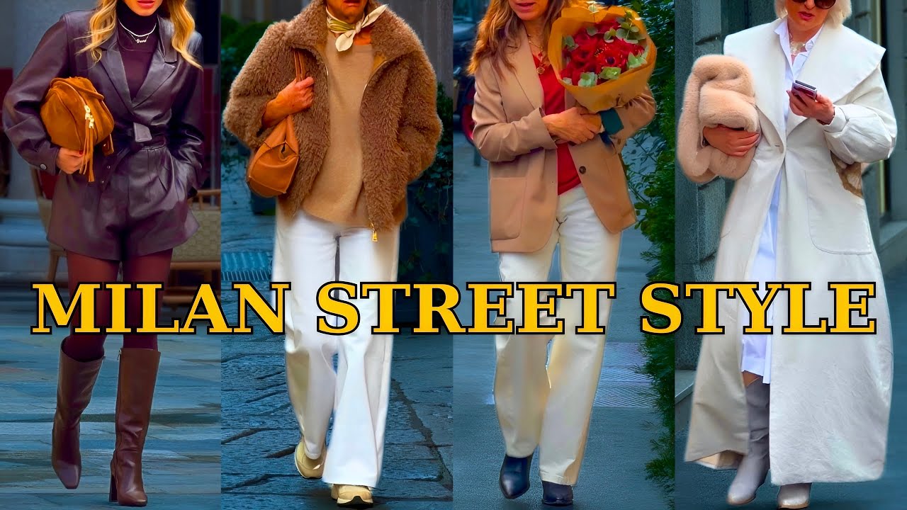 The Elegance of Italian Fashion 2026 🌺 Spring Milan Street Style | Top Trends People Are Wearing Now