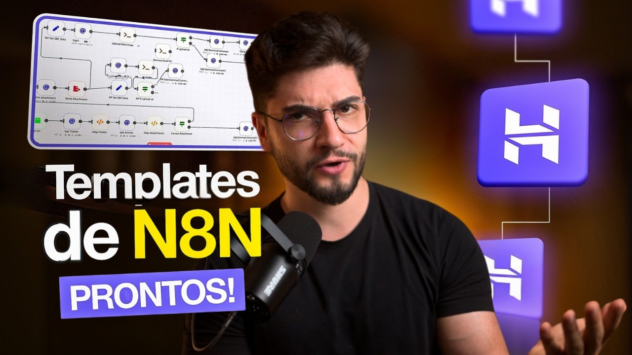 +2.000 Templates de AUTOMAÇÃO de N8N — De GRAÇA!