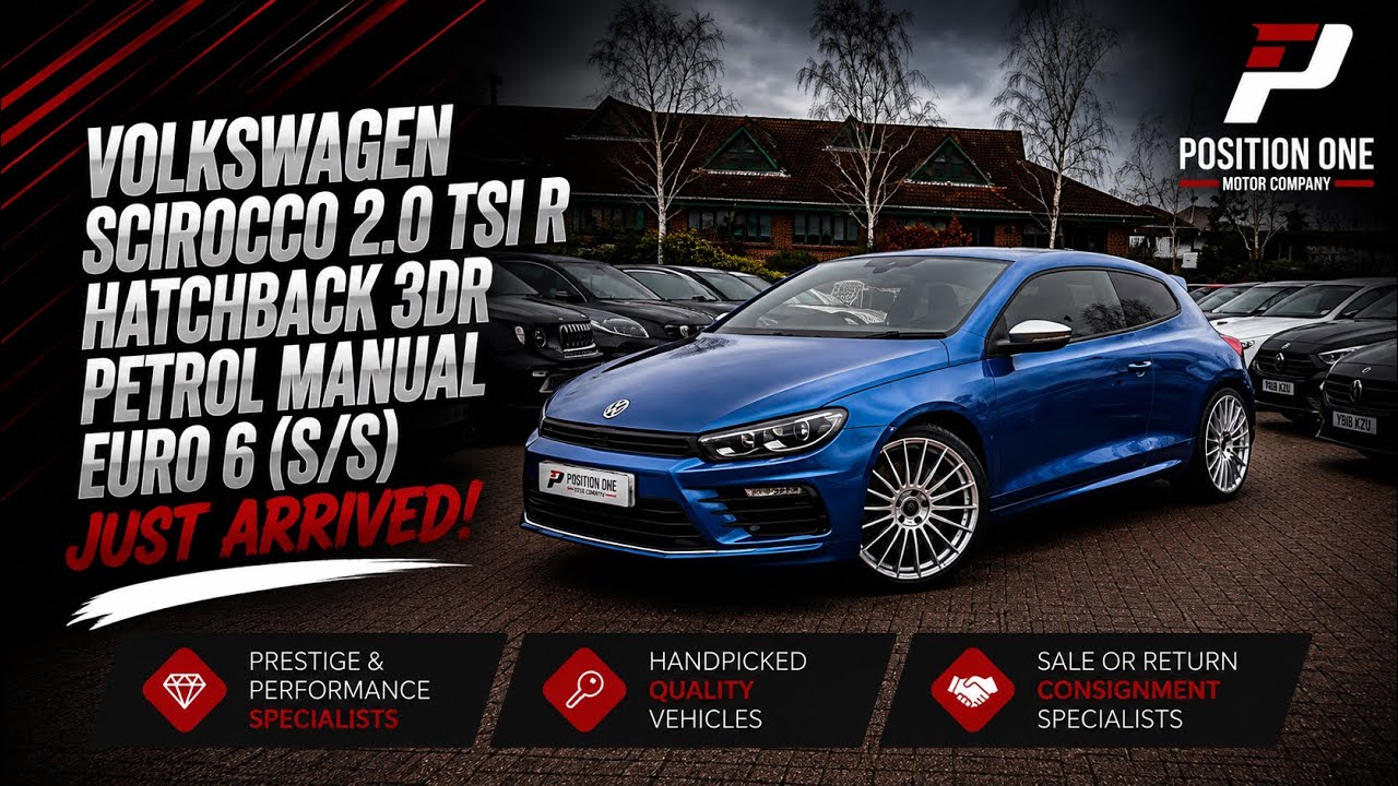 Volkswagen Scirocco 2.0 TSI R Hatchback 3dr Petrol Manual Euro 6 (s/s) (280 ps)2017 | 76,000 miles