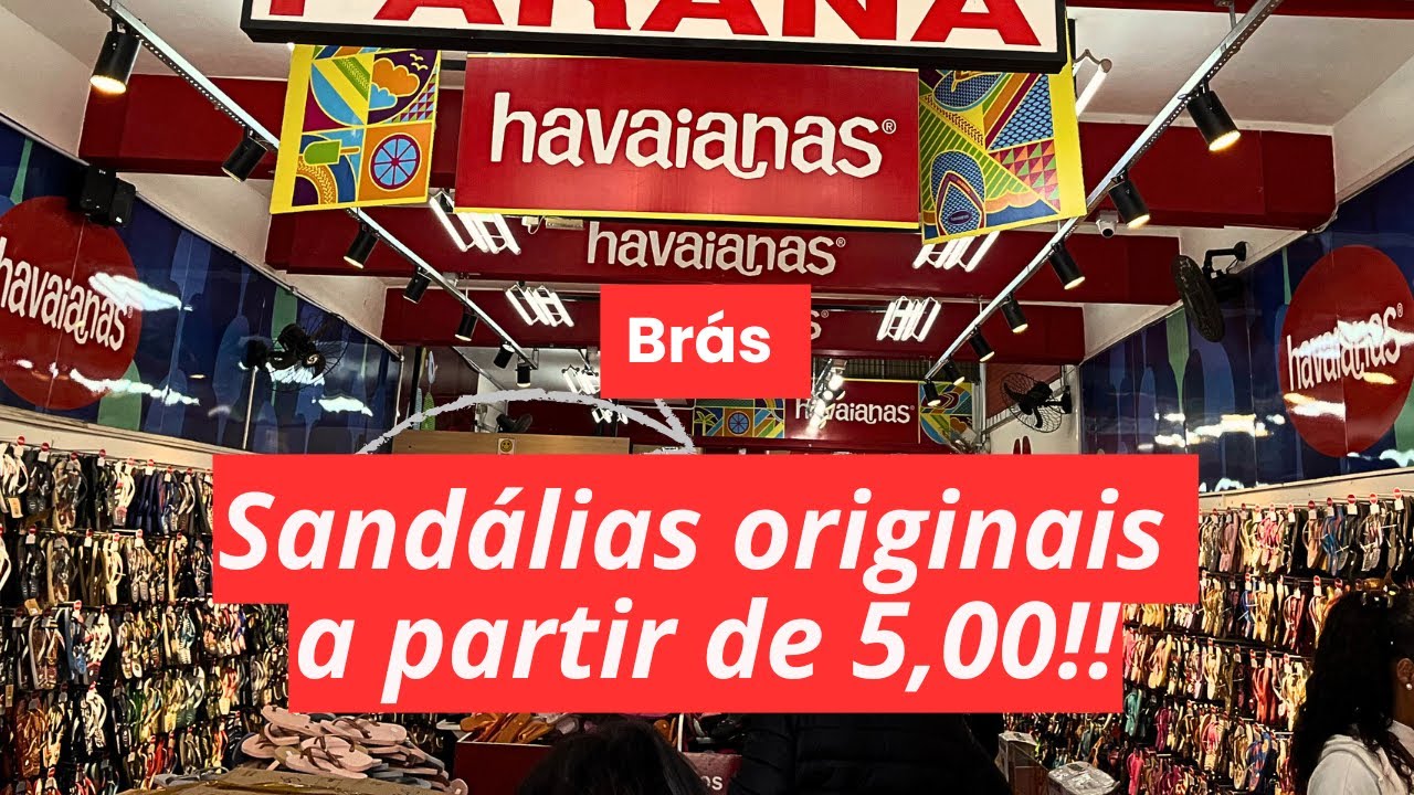 🔥 TOUR LOJA DE SANDÁLIAS NO BRÁS A PARTIR DE R$5! Preço de Fábrica Direto 
