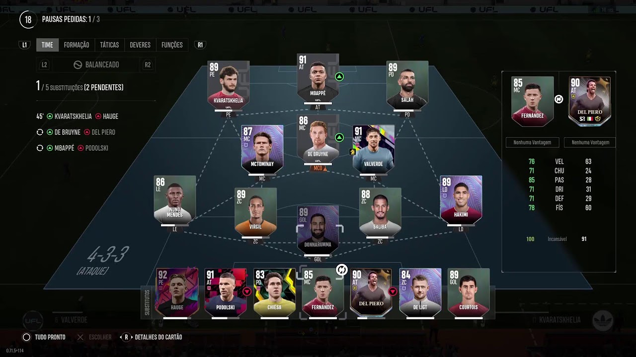 UFL PS5 Português