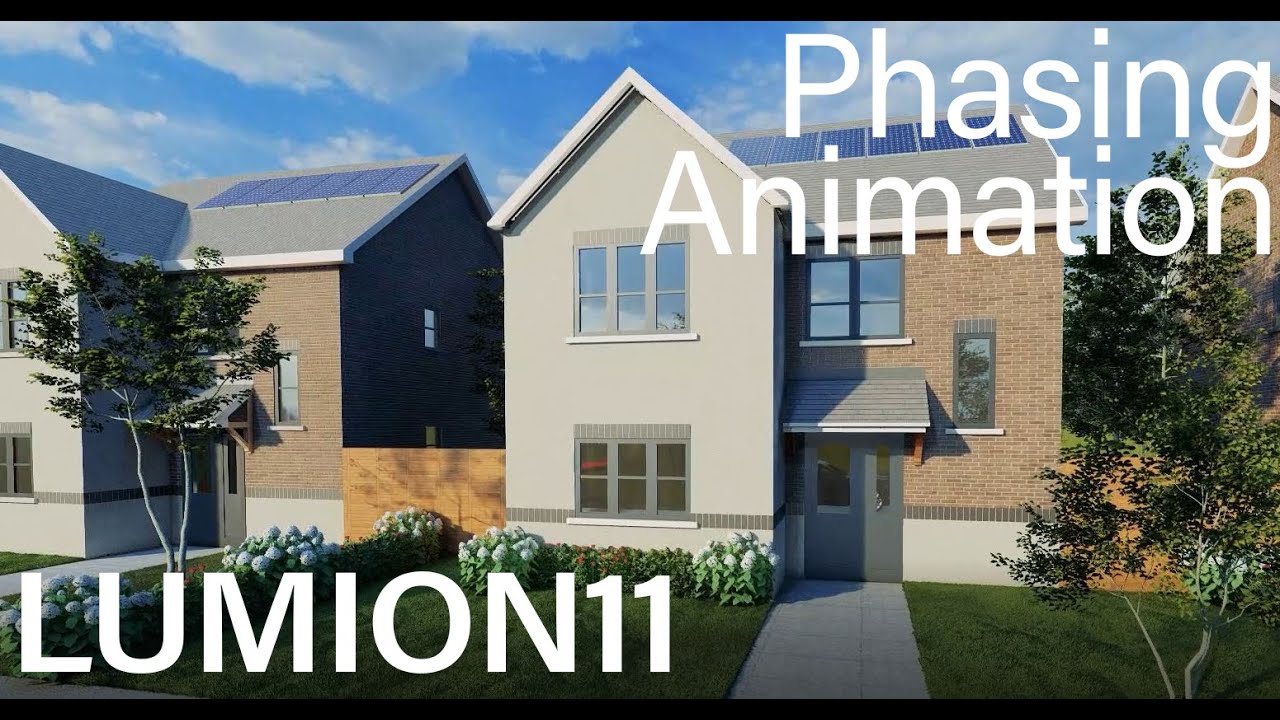 ANIMATED PHASING VIDEO | LUMION 11 | CONSTRUCTION PHASING | VILLA PROJECT BUILD UP