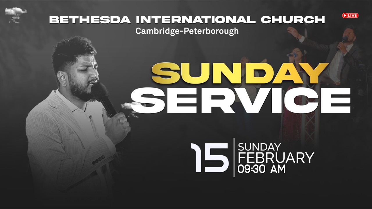 BIC Cambridge Sunday Service, 15 Feb 2026  - Live Streaming - Tamil