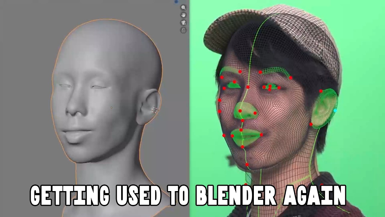 Эксперименты с видеоблогингом, включающие замену окружения в After Effects и Blender.