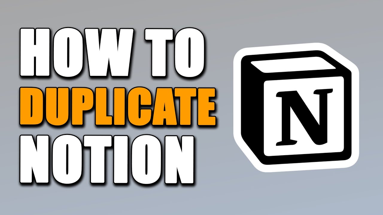 How To Duplicate Notion Page (EASY!)