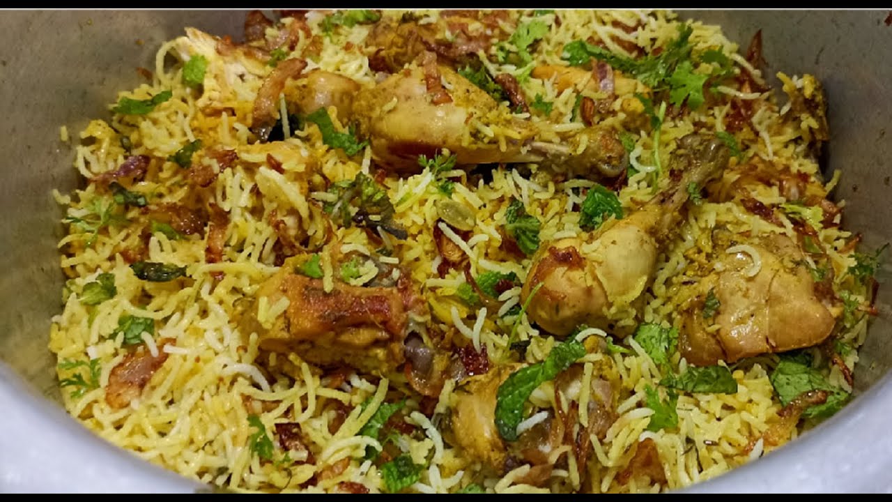 Hyderabadi Chicken Dum Biryani | Hyderabadi Chicken Dum Biryani | Eid Special | Norien Nasri